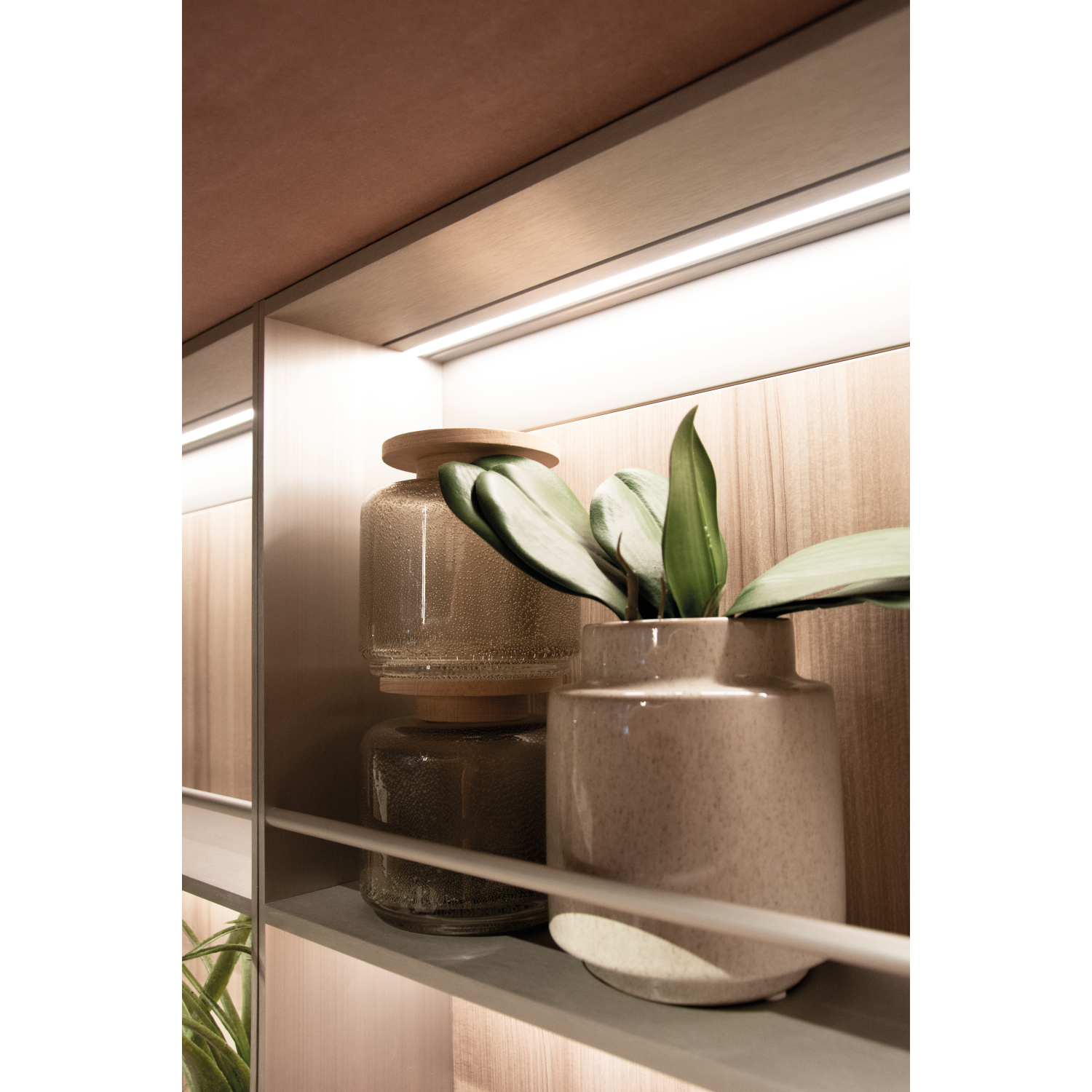 Led profiel+afdekkap Mec2 3000 alu geanodiseerd